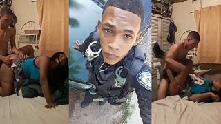 Raso de la Policia singando con una llorona