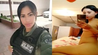 Policia Colombiana Desnuda