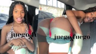 Madeline Super Cachonda en el Carro